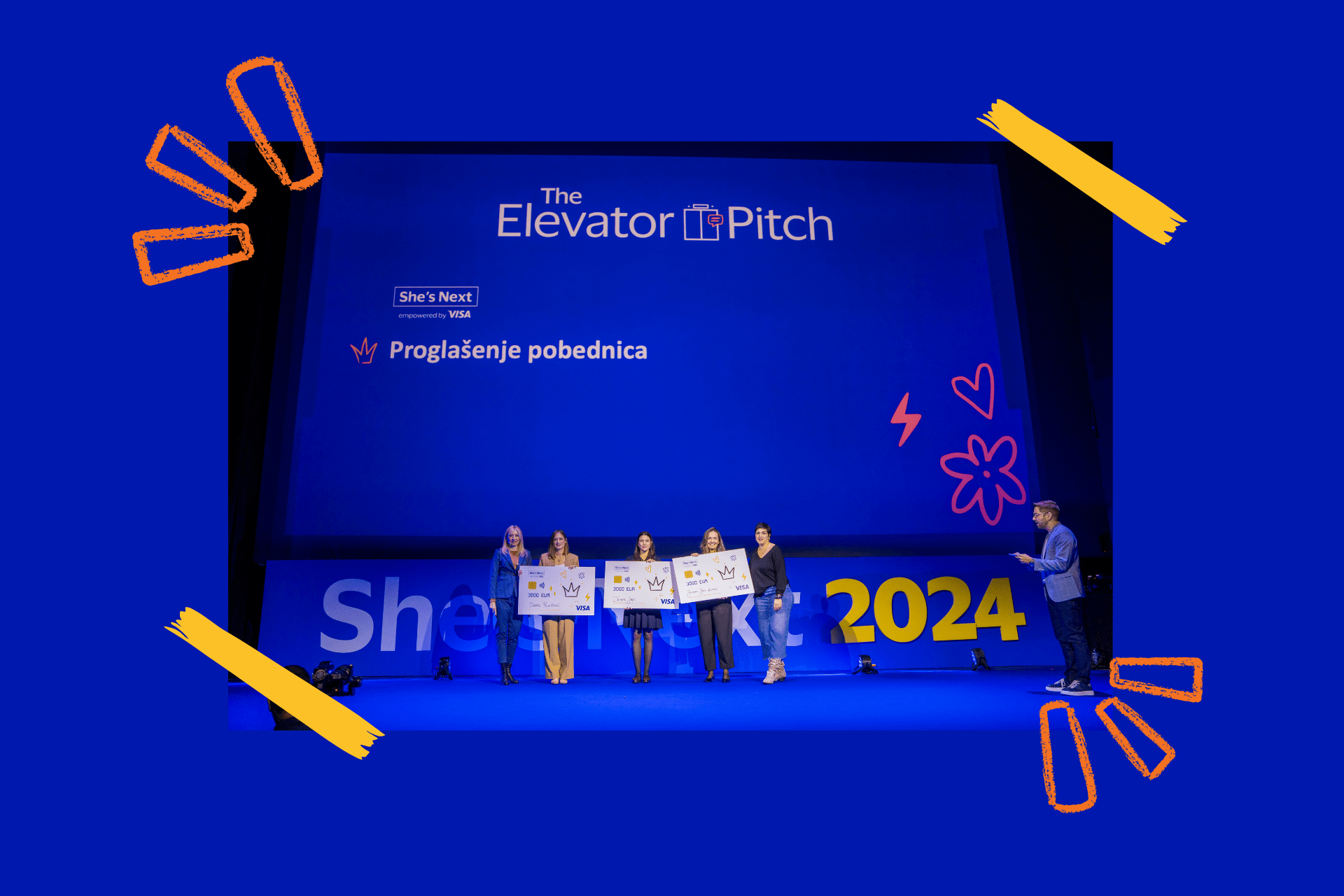 She’s Next Empowered by VISA 2024: Tri najbolje poslovne ideje nagrađene na Velikom edukativnom događaju