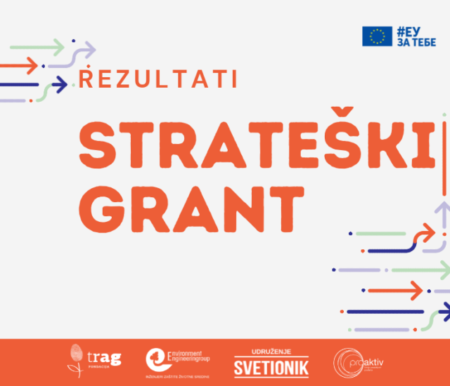 Strateški grant: Objavljeni rezultati selekcije